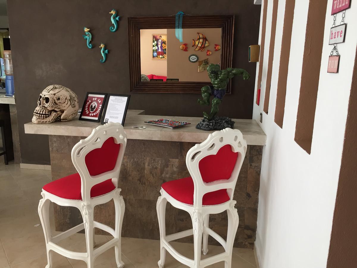 신데 델 카르멘 Esquina De La Felicidad De Playacar B&B 외부 사진